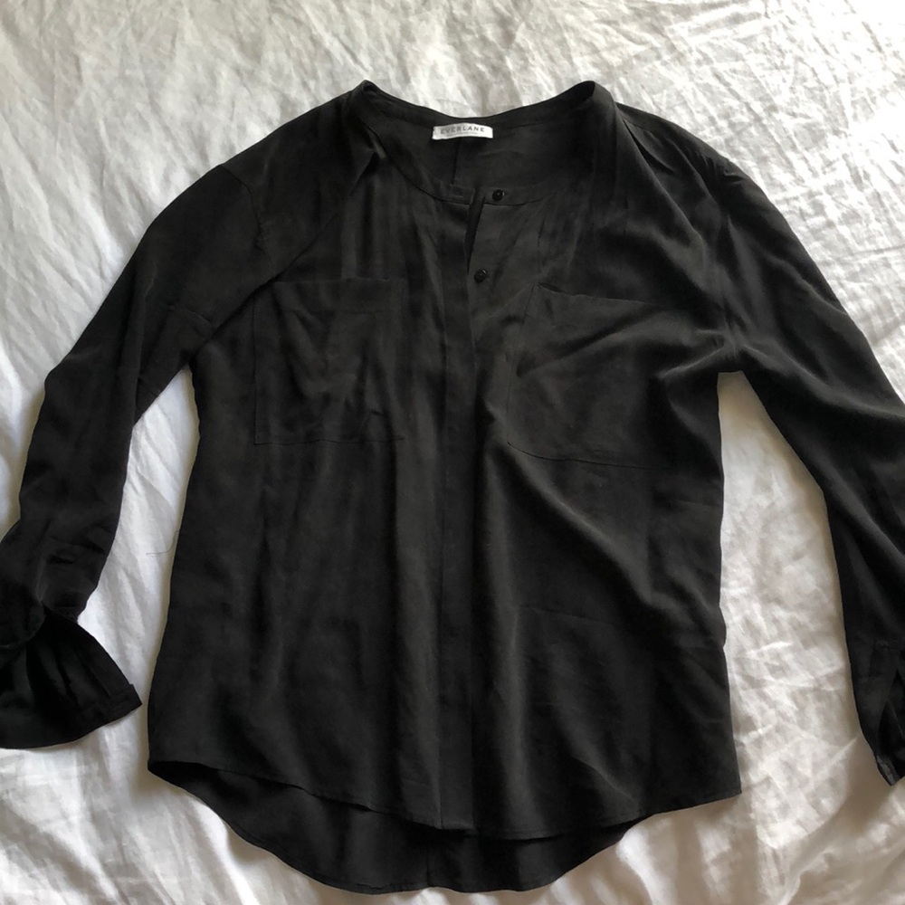 Everlane Silk Pocket Shirt